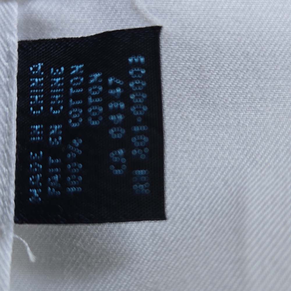 Blu by Polifroni White Mens Dress Shirt, 14 1/2, Like New Condition. - Picture 9 of 9